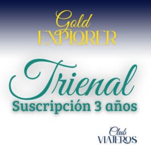 Membresía Gold Explorer – Plan Trienal (3 años)