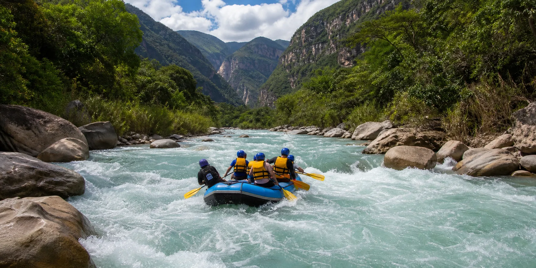 Turismo de aventura en San Gil desde Bogotá durante Semana de Receso 2026